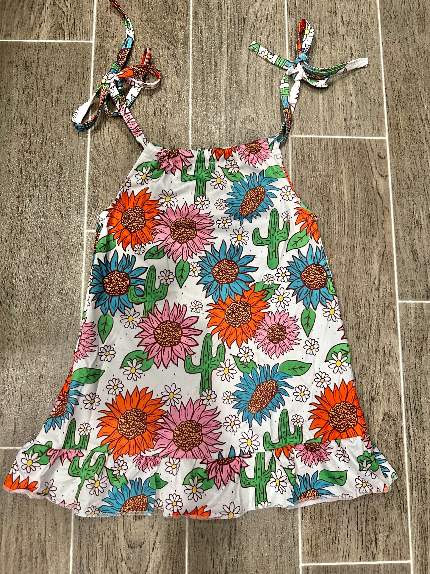 Cactus & Floral Dress