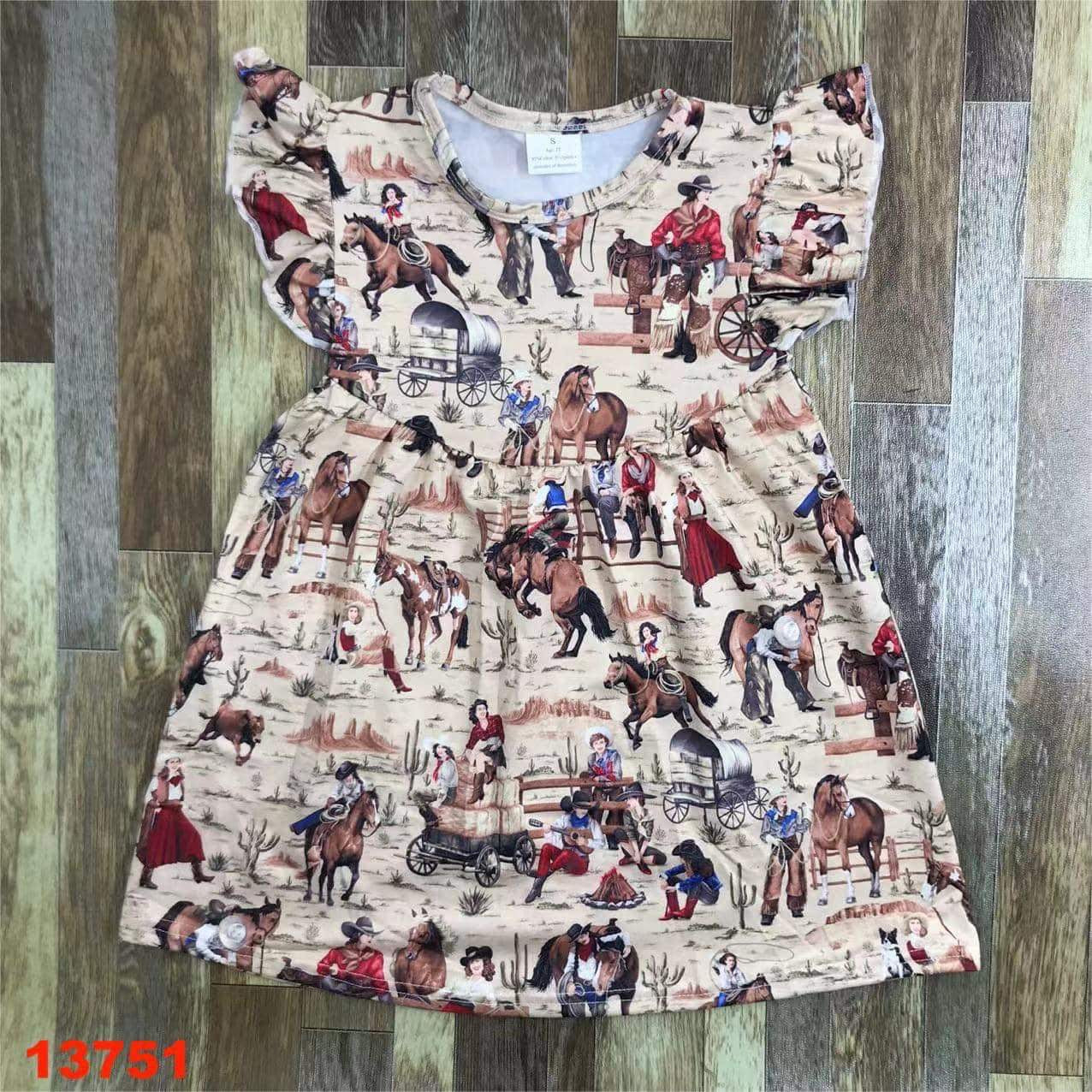 Vintage Cowgirl Dress – Rainbows & Ruffles Boutique Vintage Cowgirl Dress – Rainbows & Ruffles Boutique