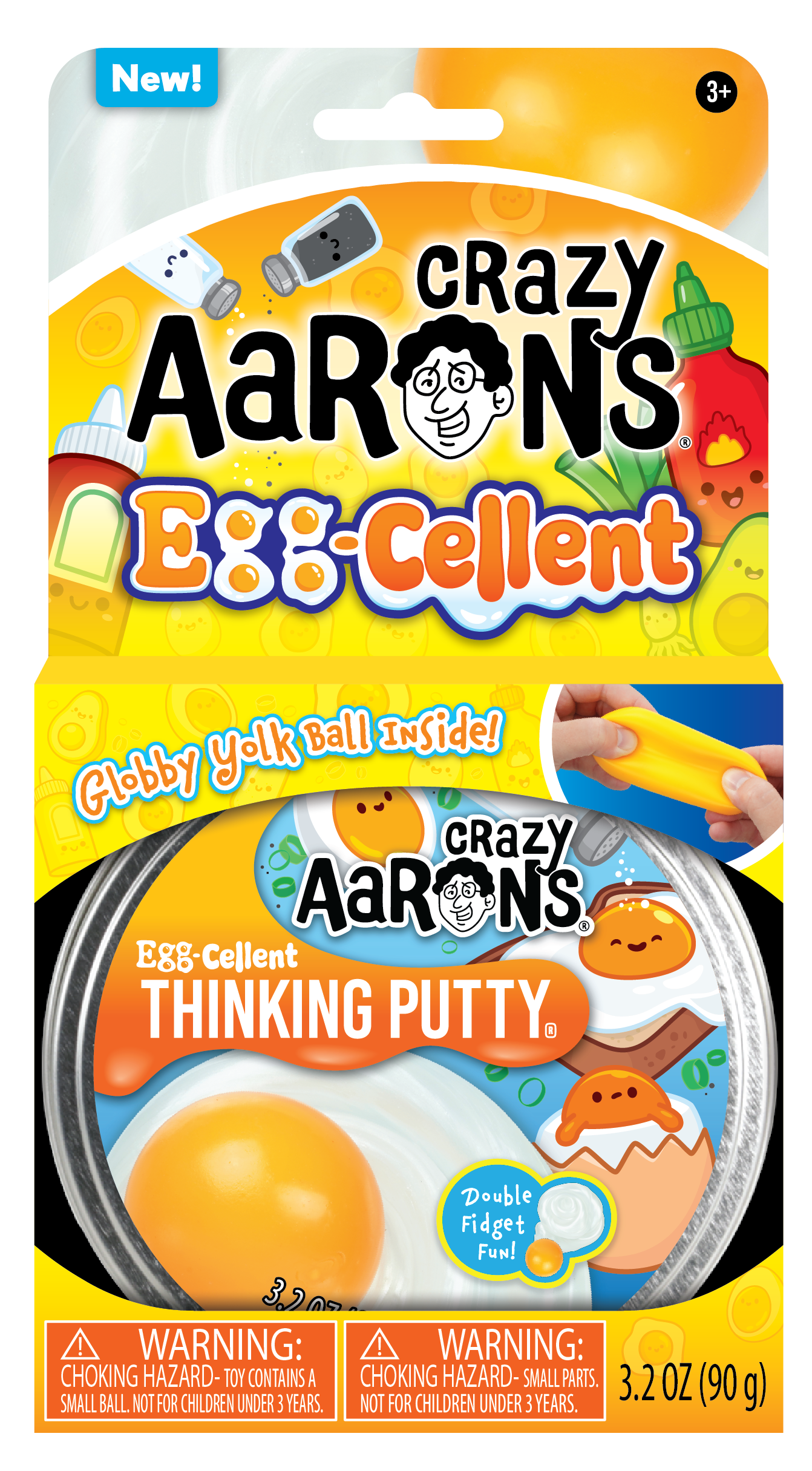 Crazy Aaron's Egg-Cellent Thinking Putty