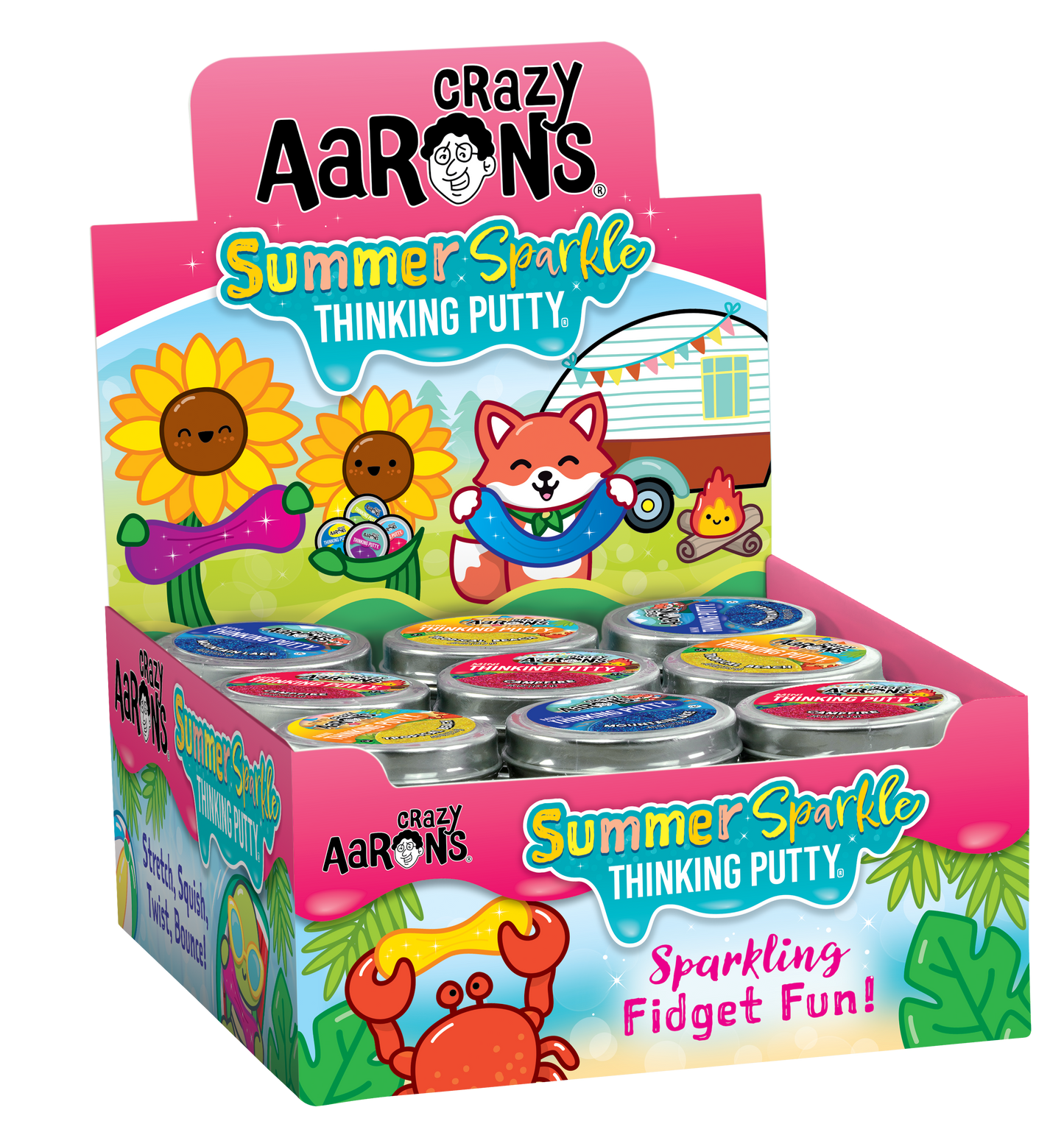 Crazy Aaron's Summer Sparkle Mini Tins