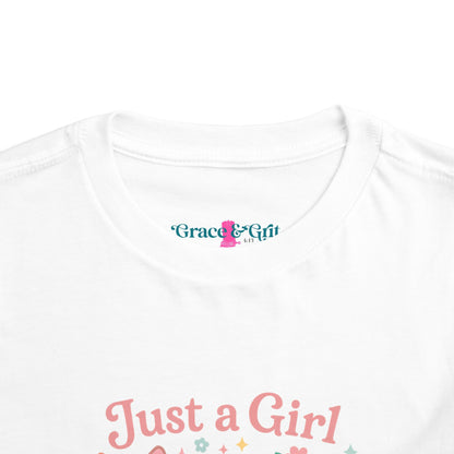 Just a Girl Who Loves Capybaras Toddler Tee