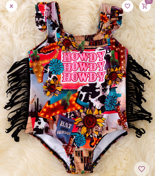 Howdy Tassel Swimsuit