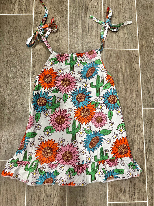 Cactus & Floral Dress
