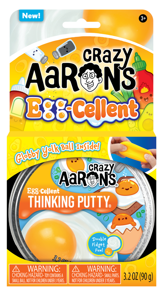 Crazy Aaron's Egg-Cellent Thinking Putty